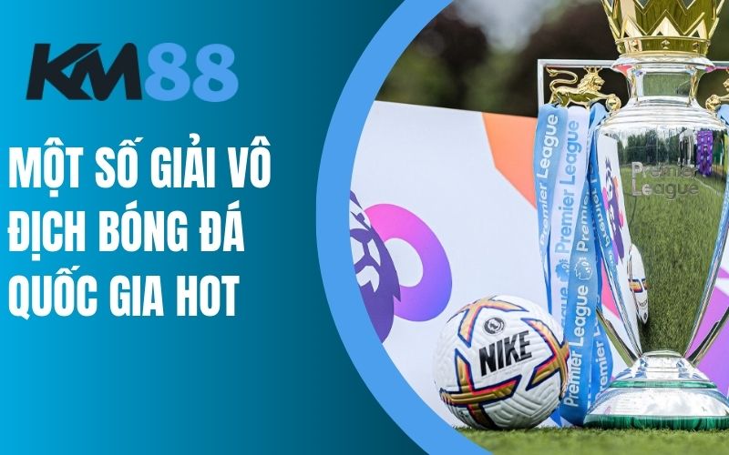 Một số giải vô địch bóng đá quốc gia hot nhất 2024